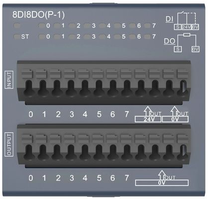 comprare Moduli integrati di I/O 8di8do per l'input e l'output di comunicazione nella serie PLC Decowell RS online manufacture
